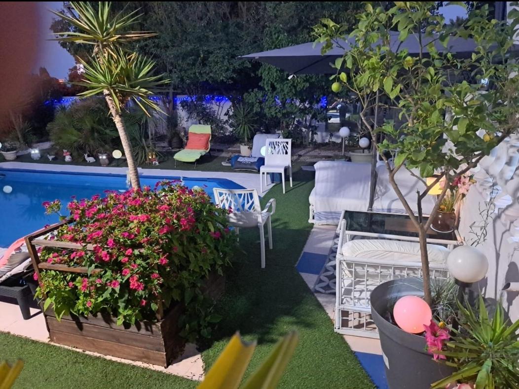 Suite-Junior -Villa Helene - Montpellier Sud - Aeroport- Piscine Privee-2Mn Des Plages Пероль Экстерьер фото